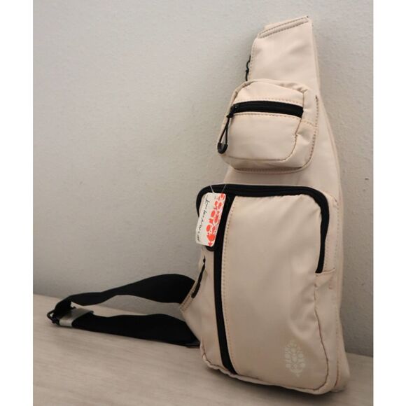 Free People Movement OB2110666 Unisex Home Plate/Taupe O/S Sprinter Sling Bag - Picture 7 of 14